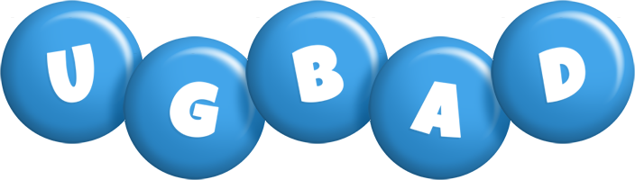 Ugbad candy-blue logo