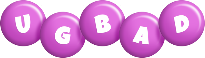 Ugbad candy-purple logo