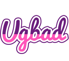 Ugbad cheerful logo