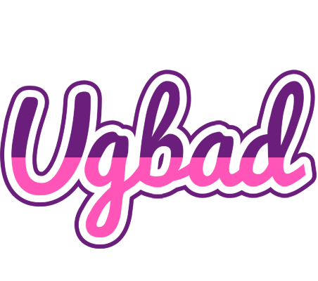 Ugbad cheerful logo