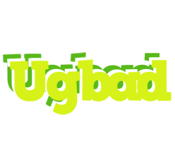 Ugbad citrus logo