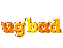 Ugbad desert logo