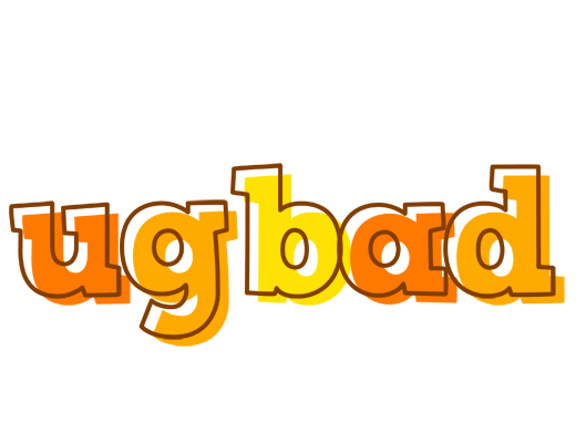Ugbad desert logo