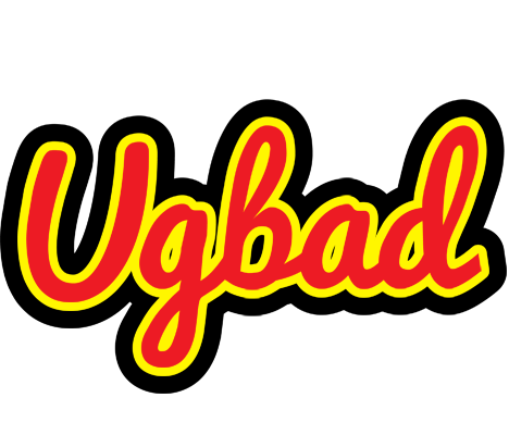 Ugbad fireman logo