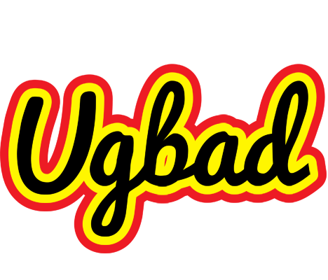 Ugbad flaming logo