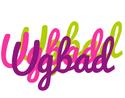 Ugbad flowers logo
