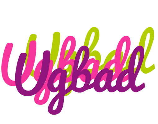 Ugbad flowers logo