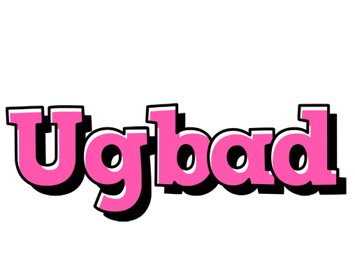 Ugbad girlish logo