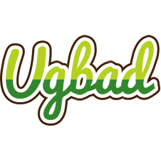 Ugbad golfing logo