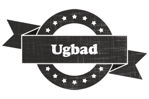 Ugbad grunge logo