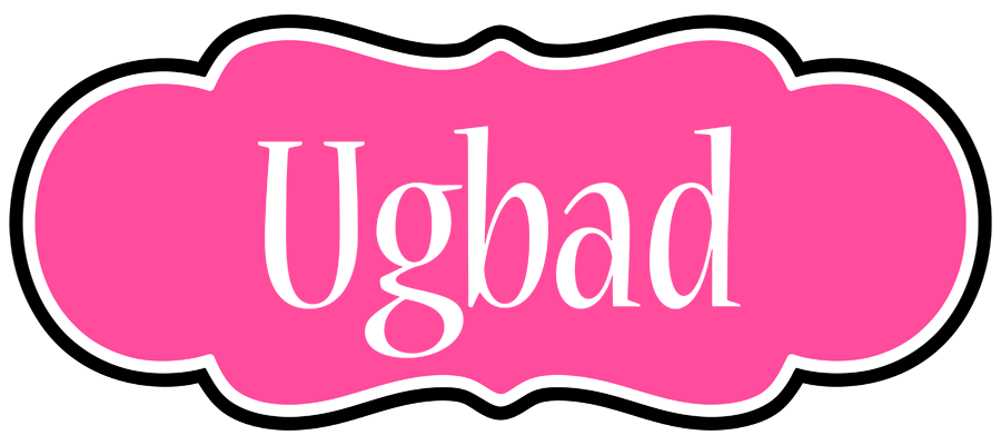 Ugbad invitation logo