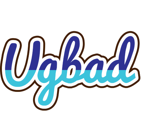 Ugbad raining logo