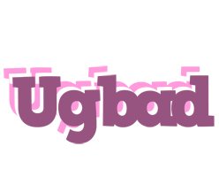 Ugbad relaxing logo