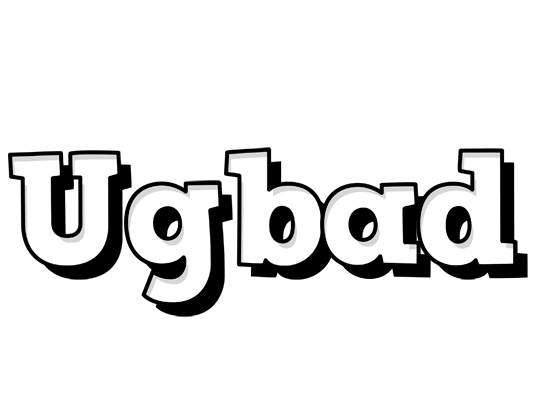Ugbad snowing logo