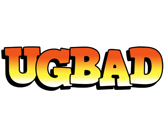 Ugbad sunset logo