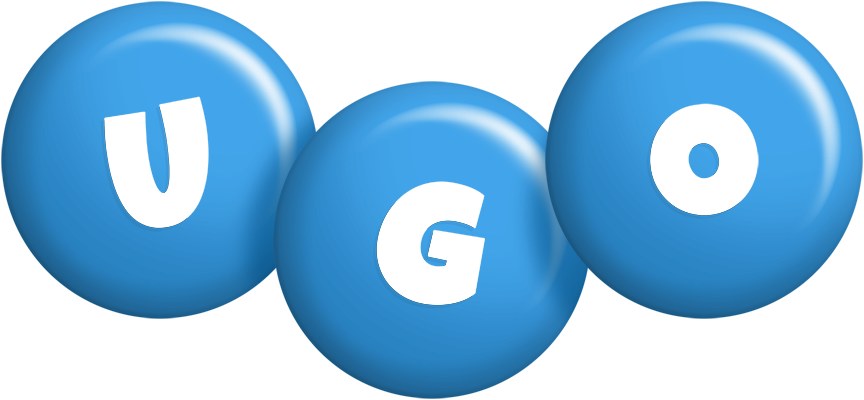 Ugo candy-blue logo