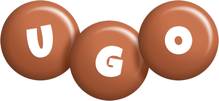 Ugo candy-brown logo