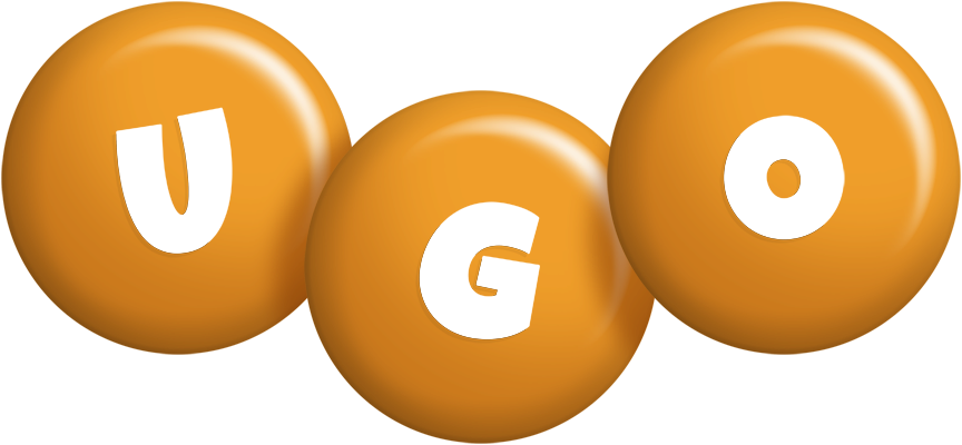 Ugo candy-orange logo