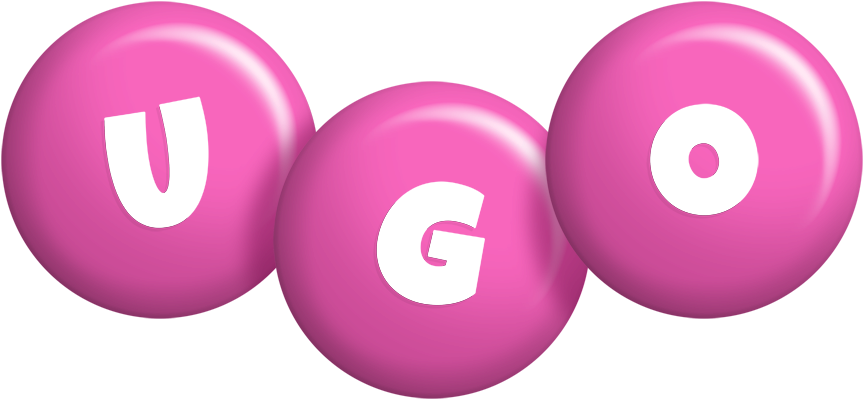 Ugo candy-pink logo