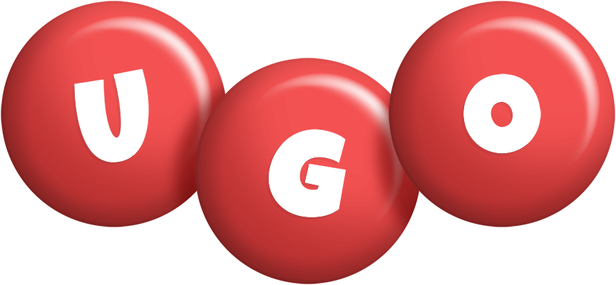 Ugo candy-red logo