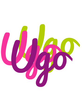 Ugo flowers logo