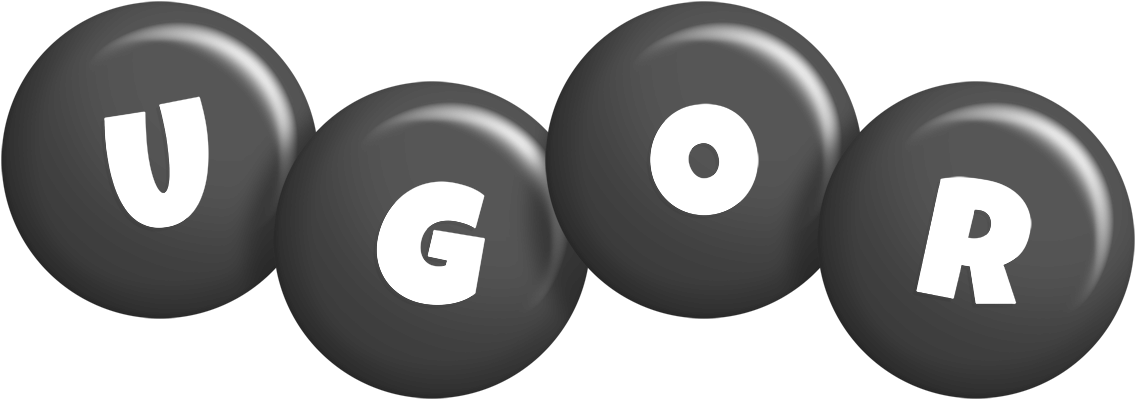 Ugor candy-black logo