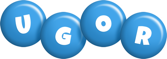 Ugor candy-blue logo