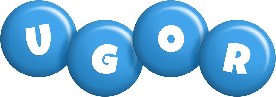 Ugor candy-blue logo