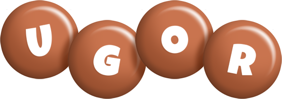 Ugor candy-brown logo