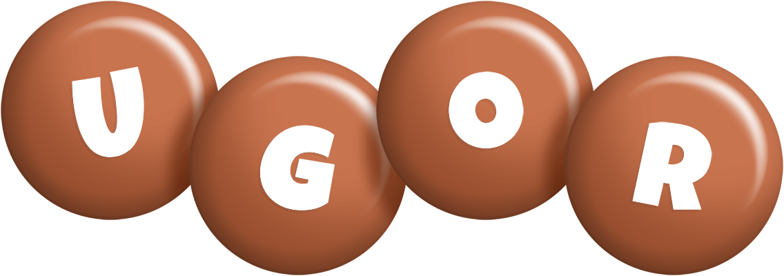 Ugor candy-brown logo