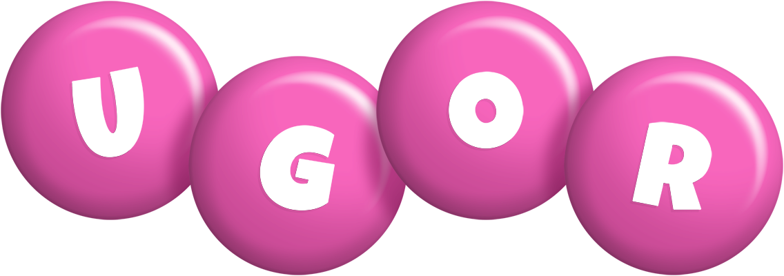 Ugor candy-pink logo