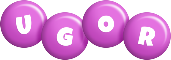Ugor candy-purple logo