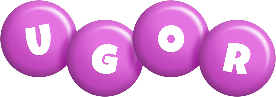 Ugor candy-purple logo