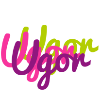 Ugor flowers logo