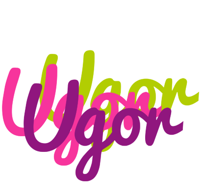 Ugor flowers logo