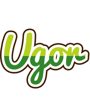 Ugor golfing logo