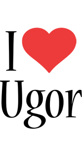 Ugor i-love logo