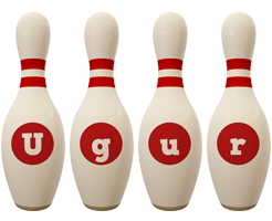 Ugur bowling-pin logo