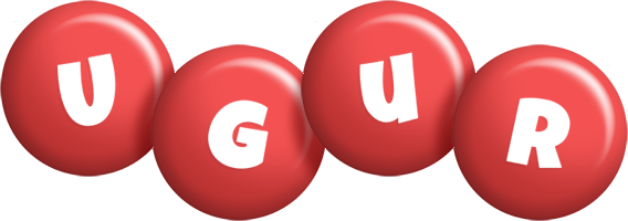 Ugur candy-red logo