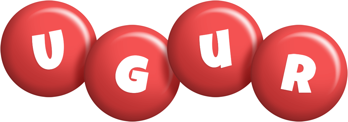 Ugur candy-red logo