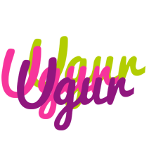 Ugur flowers logo