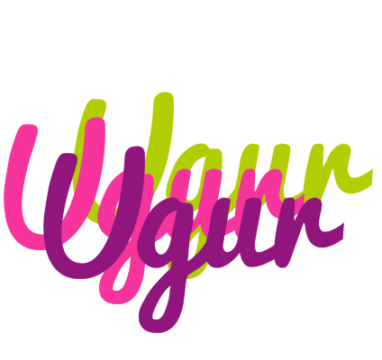 Ugur flowers logo