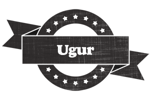 Ugur grunge logo