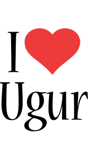 Ugur i-love logo