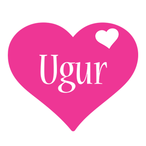 Ugur love-heart logo