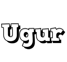 Ugur snowing logo
