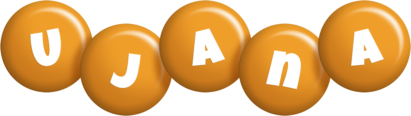 Ujana candy-orange logo