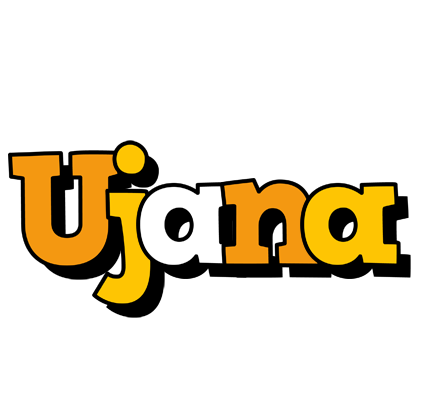 Ujana cartoon logo