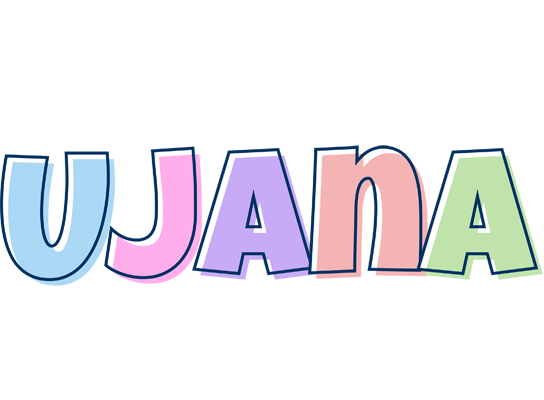 Ujana pastel logo