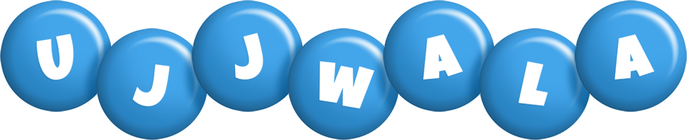 Ujjwala candy-blue logo